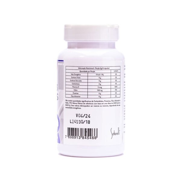 Cálcio D3 500mg 60 Cápsulas Sotarelli Cosméticos