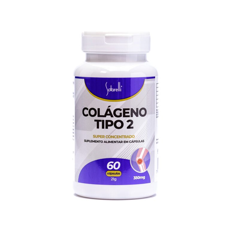 Colágeno Tipo 2 350mg 60cap Sotarelli Cosmétios