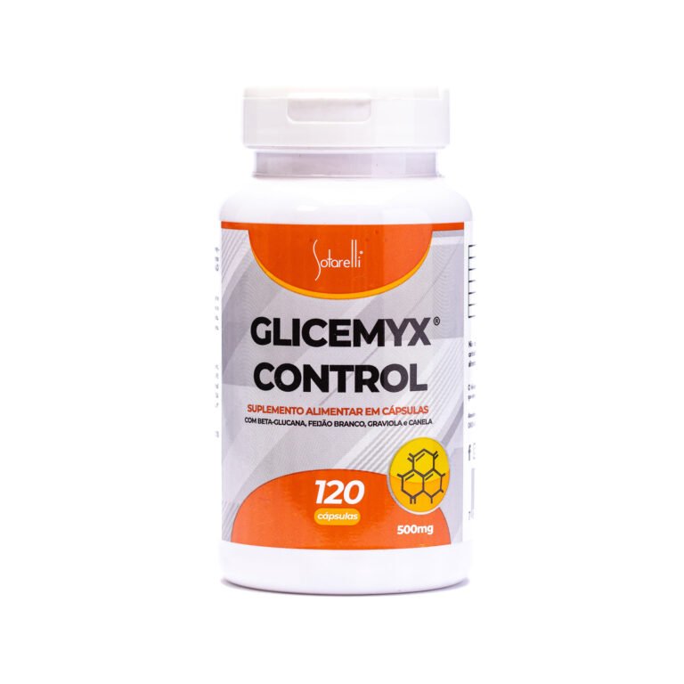 Glicemyx Control 500mg 120cap Sotarelli Cosméticos