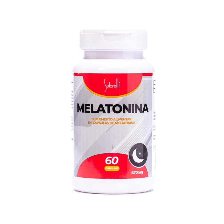 Melatonina 470mg 60cap Sotarelli Cosméticos