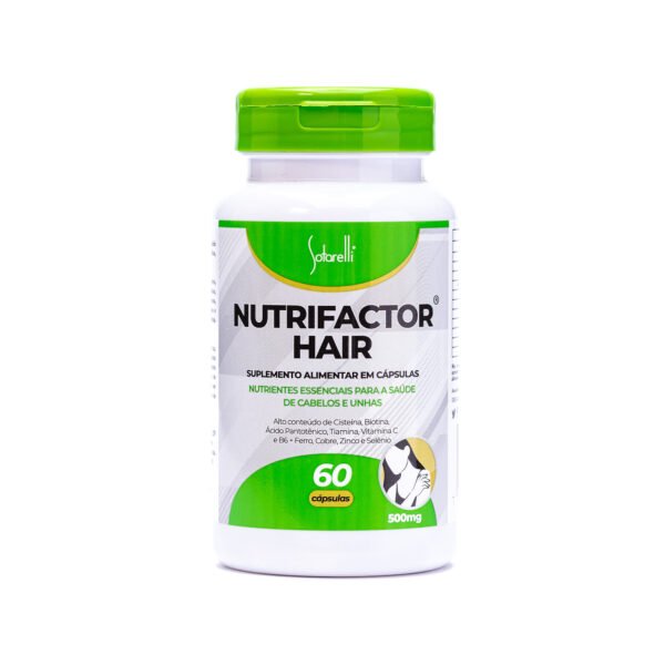 Nutrifactor Hair 500mg 60cap Sotarelli Cosméticos