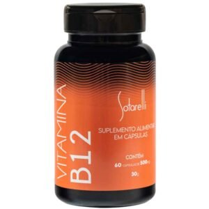 Vitamina B12 em cápsulas